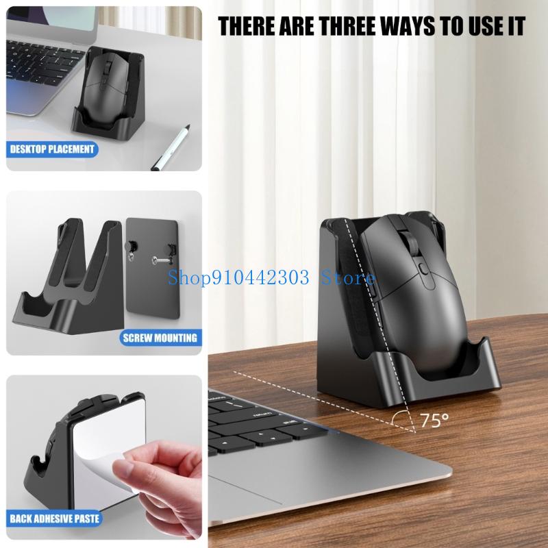 Desk Setup Clean - Minimalistyczny uchwyt ścienny do myszy 652F