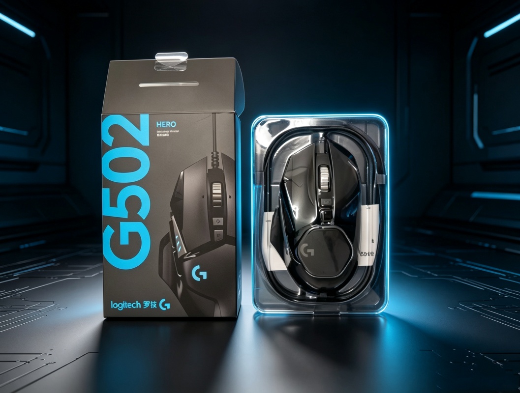 Logitech Mouse G502 - Przewodowa mysz gamingowa Logitech G502 HERO