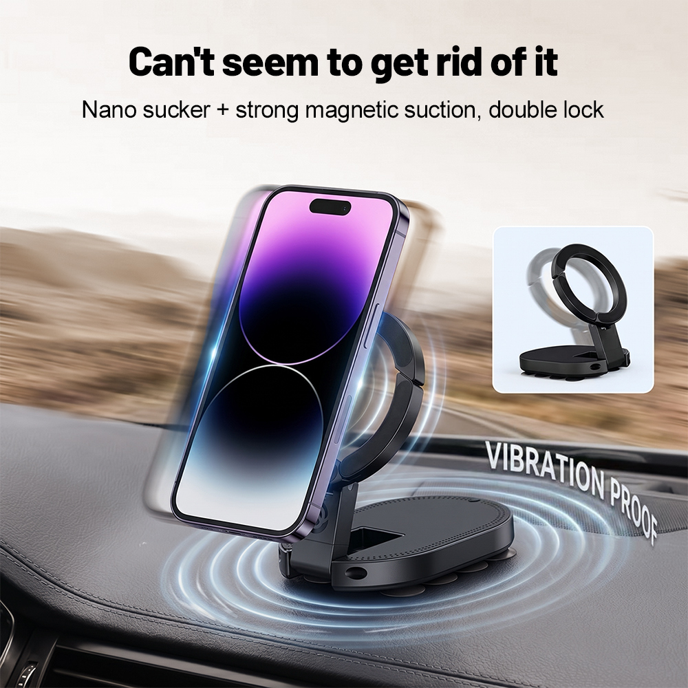 Vertical Laptop Stand - 360 ° Obrotowy uchwyt magnetyczny na