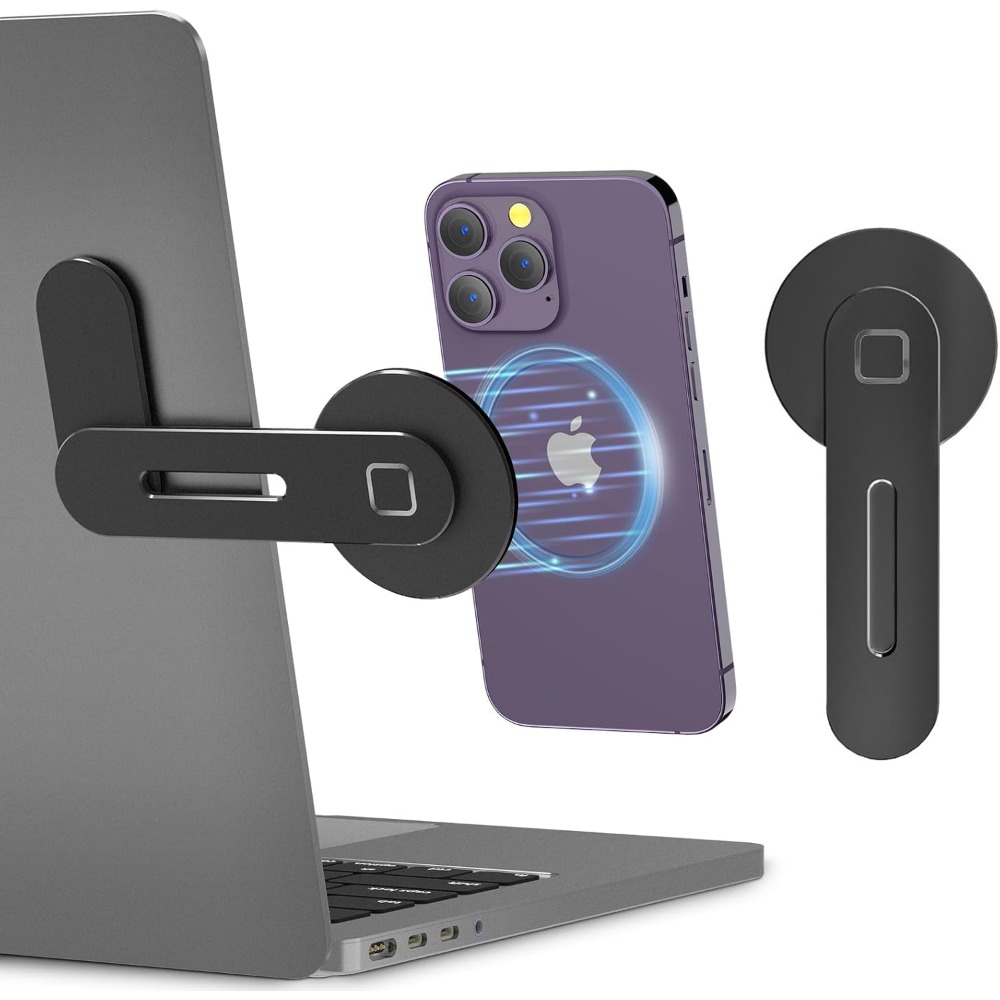 Desk Setup Macbook - Magnetyczny uchwyt na telefon do laptopa