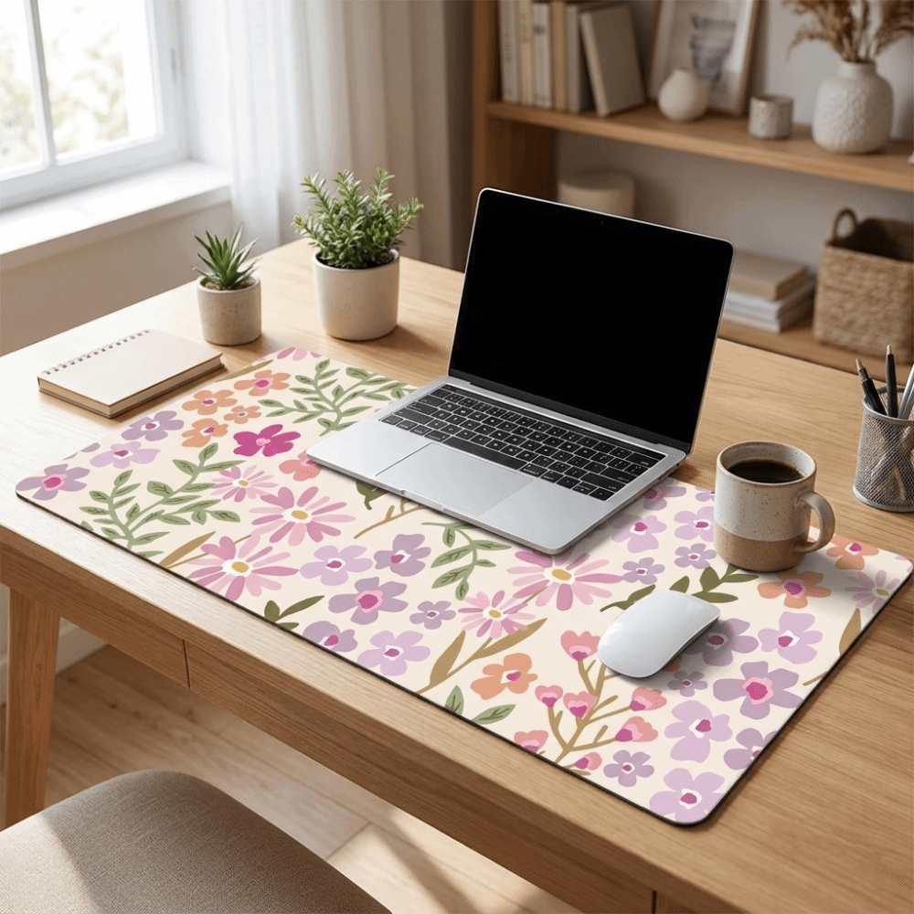 Rubber Mat Desk - Odporna na plamy duża podkładka na
