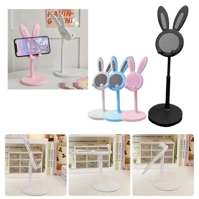 Desk Setup Stand - 1/2/3/4 szt. Uroczy Króliczek Stojak na