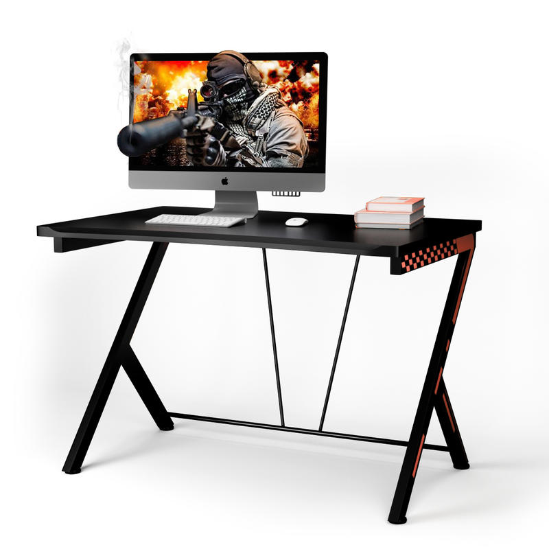 Desk Setup Small - Nowoczesne ergonomiczne biurko komputerowe, blat z