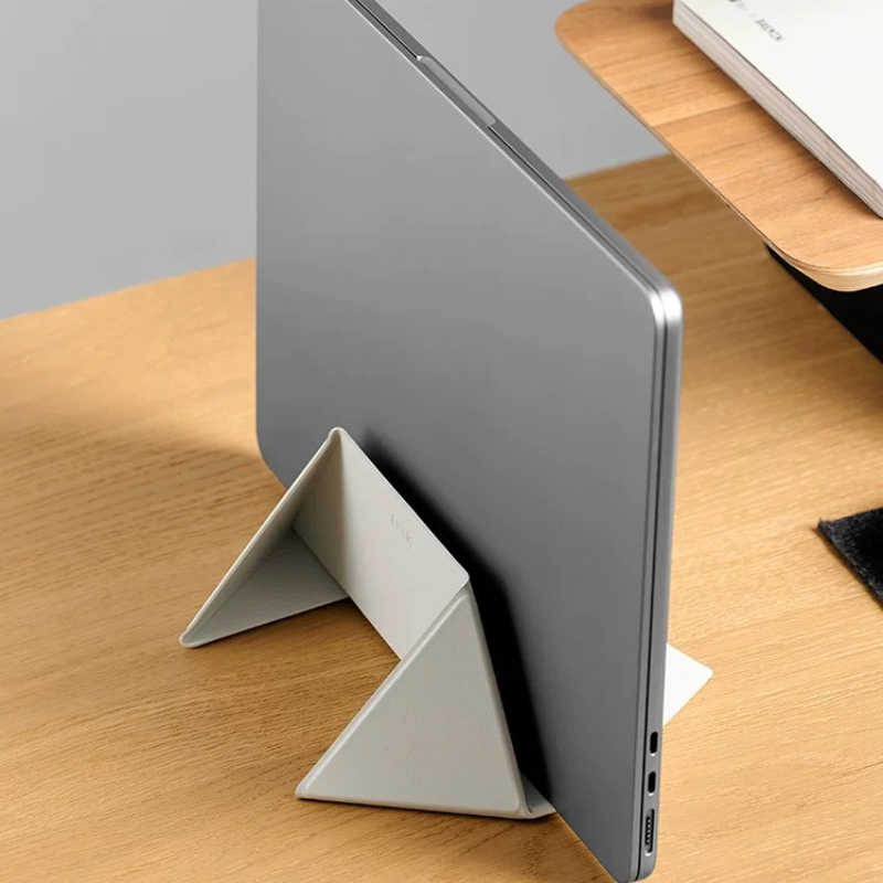 Vertical Laptop Stand - Składana podstawka pod laptopa do biura,