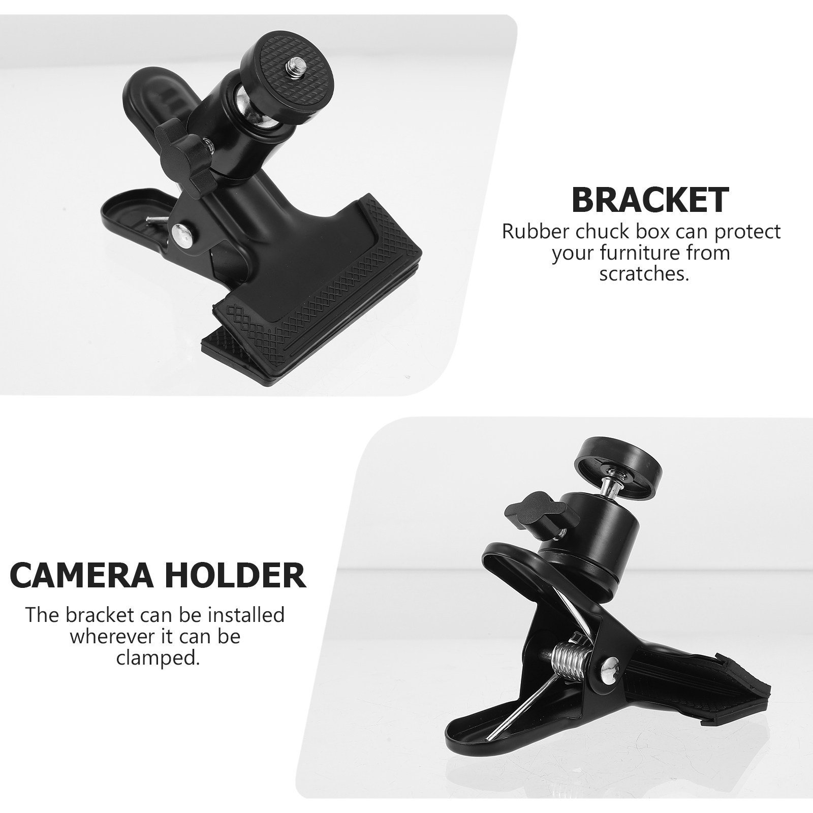 2 szt. Uniwersalny uchwyt na b – Desk Setup For Laptop And Monitor recenzja i cena