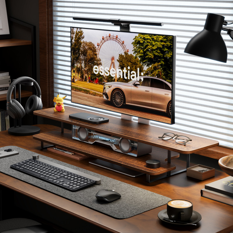 Podstawka pod monitor z wykońc – Desk Setup For Laptop And Monitor recenzja i cena