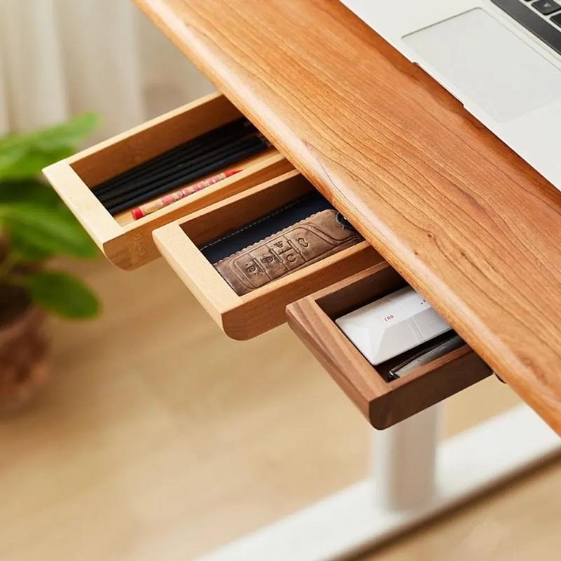 Organizer pod biurko z drewna  – Desk Drawer Unit recenzja i cena
