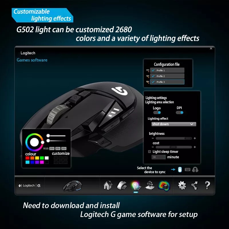 Przewodowa mysz gamingowa Logi – Logitech Mouse G502 recenzja i cena