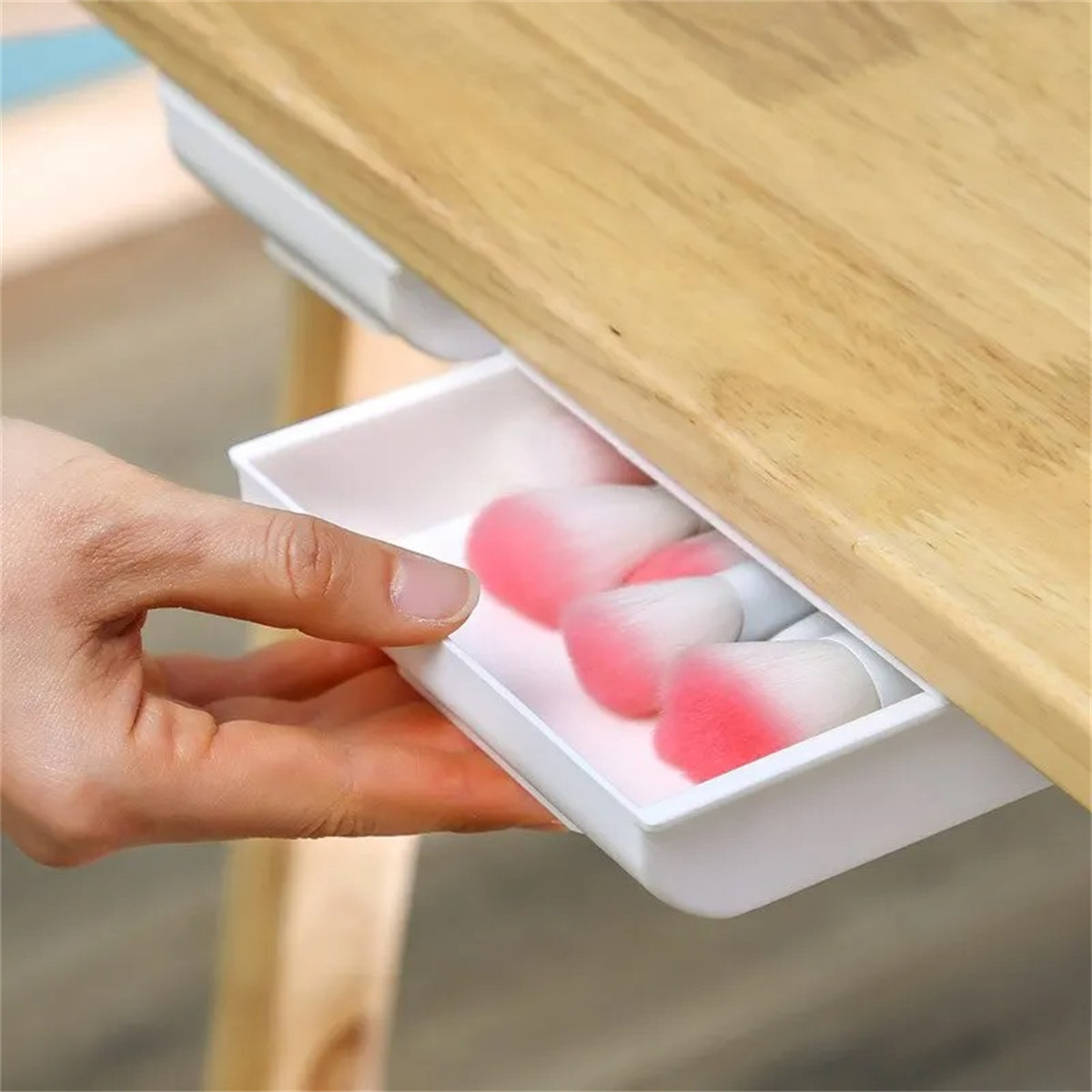 1 szt. Biała Samoprzylepna Szu – Desk Drawer Unit recenzja i cena