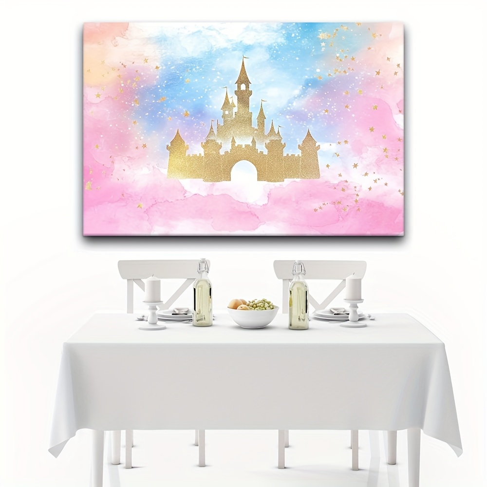 1 Princess Castle Akwarelowe p – Desk Setup Background recenzja i cena