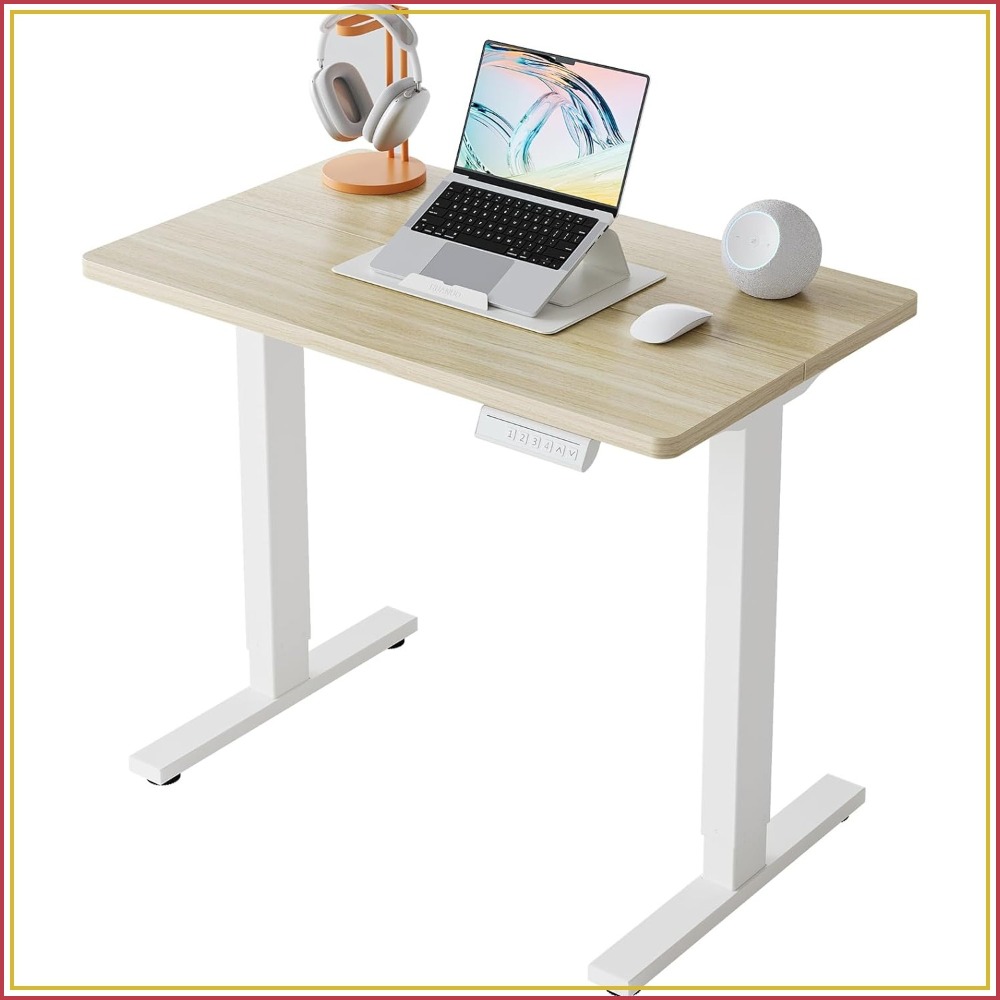 Małe elektryczne biurko stojąc – Desk Setup Small recenzja i cena