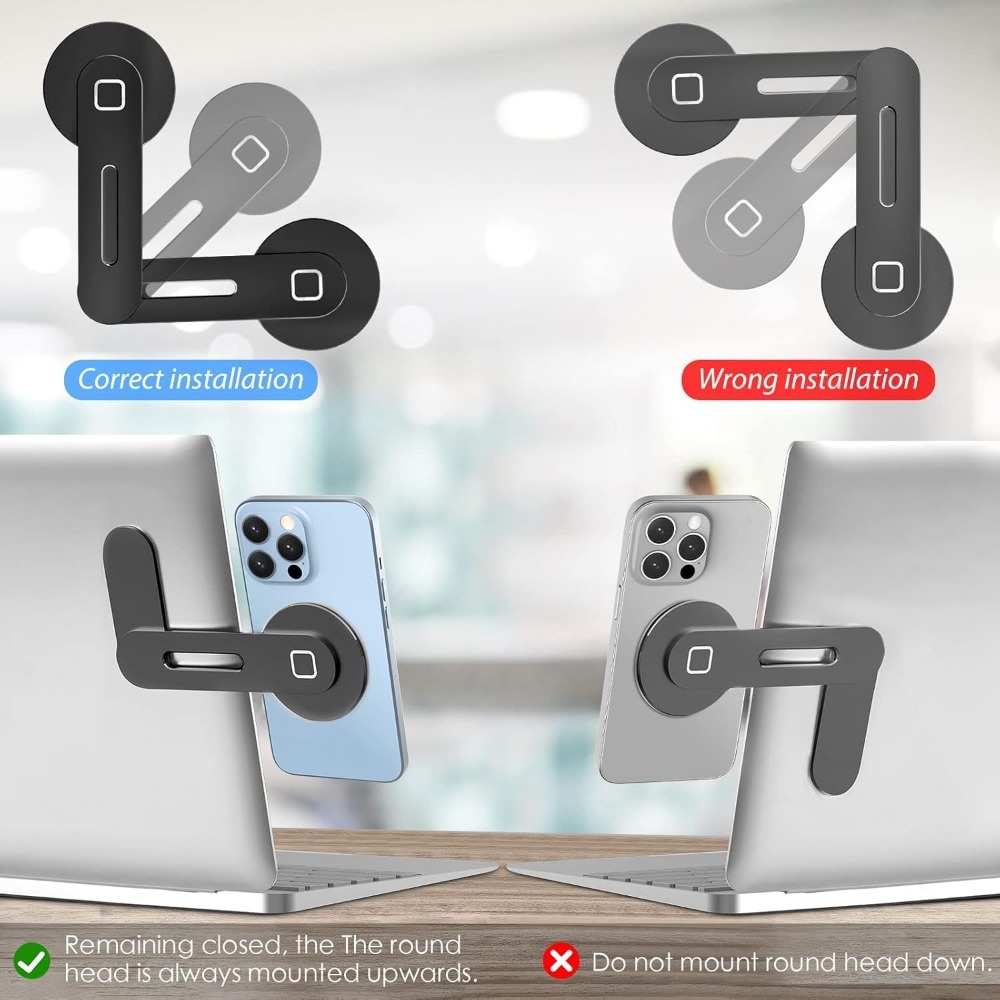 Magnetyczny uchwyt na telefon  – Desk Setup Macbook recenzja i cena