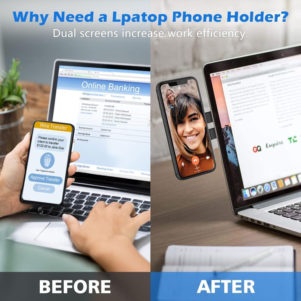 Magnetyczny uchwyt na telefon  – Desk Setup Macbook recenzja i cena