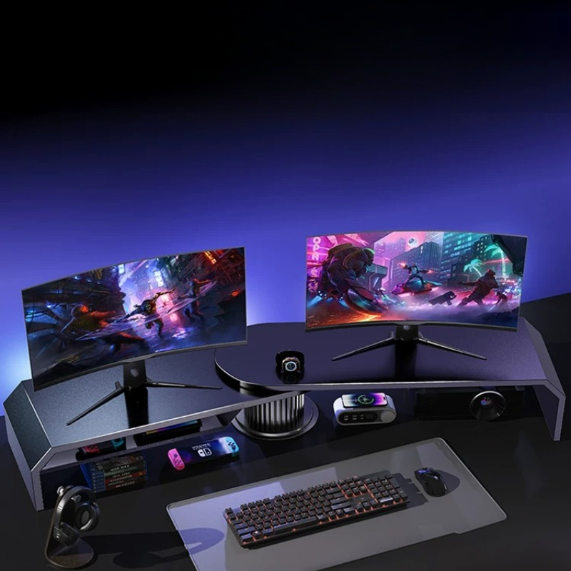Podstawka pod dwa monitory do  – Desk Setup For Laptop And Monitor recenzja i cena