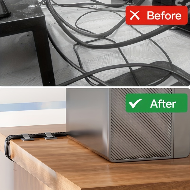 Opaski kablowe wielokrotnego u – Desk Setup For Laptop And Monitor recenzja i cena
