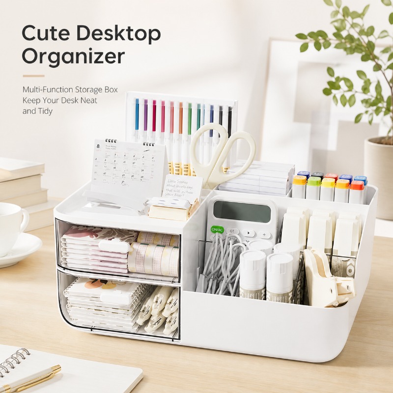 Organizer na biurko typu szufl – Desk Drawer Unit recenzja i cena