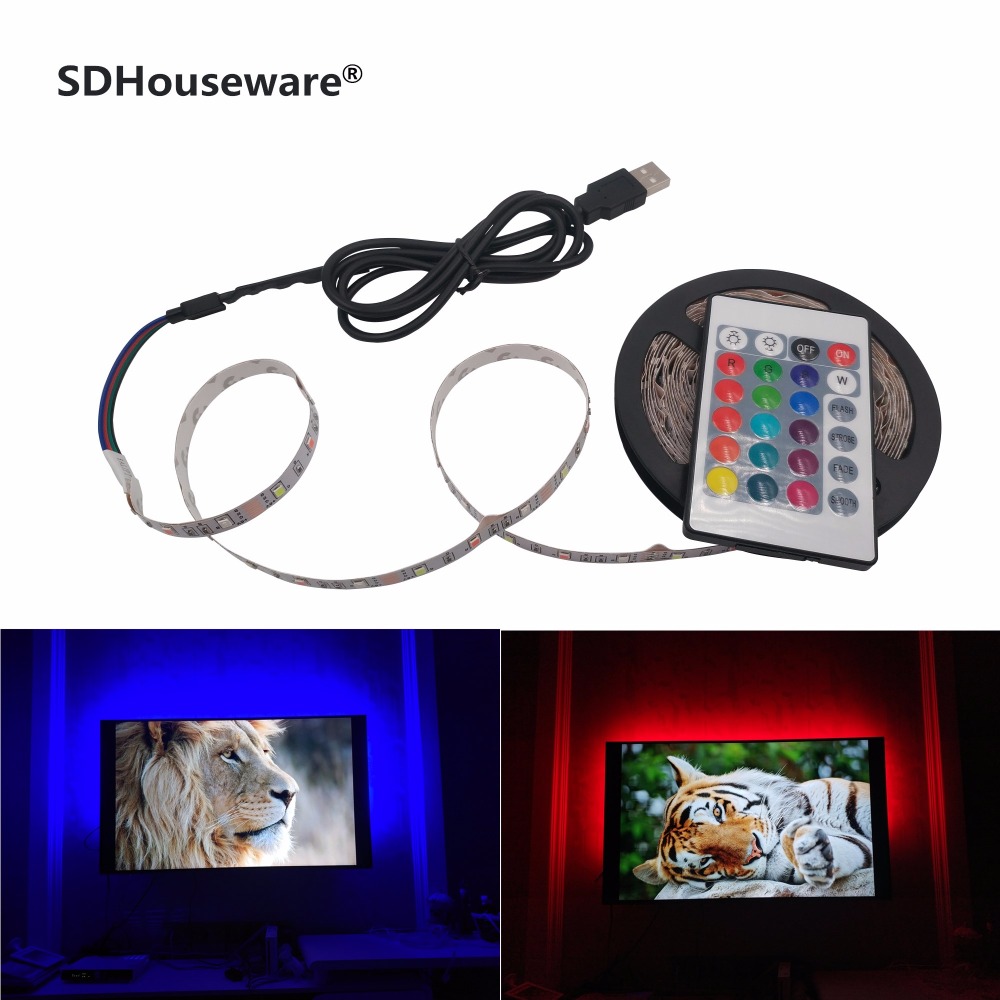 Taśma LED USB 2835SMD DC5V Ela – Desk Setup Background recenzja i cena