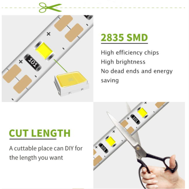 Taśma LED USB 2835SMD DC5V Ela – Desk Setup Background recenzja i cena