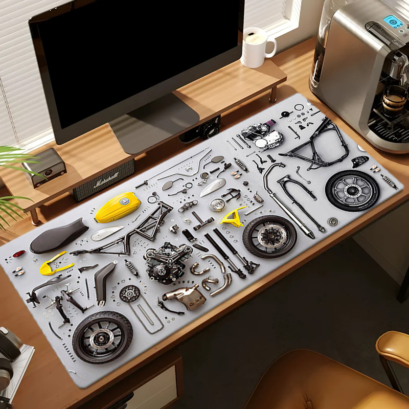 Diagram demontażu Gumowa podkł – Rubber Mat Desk recenzja i cena
