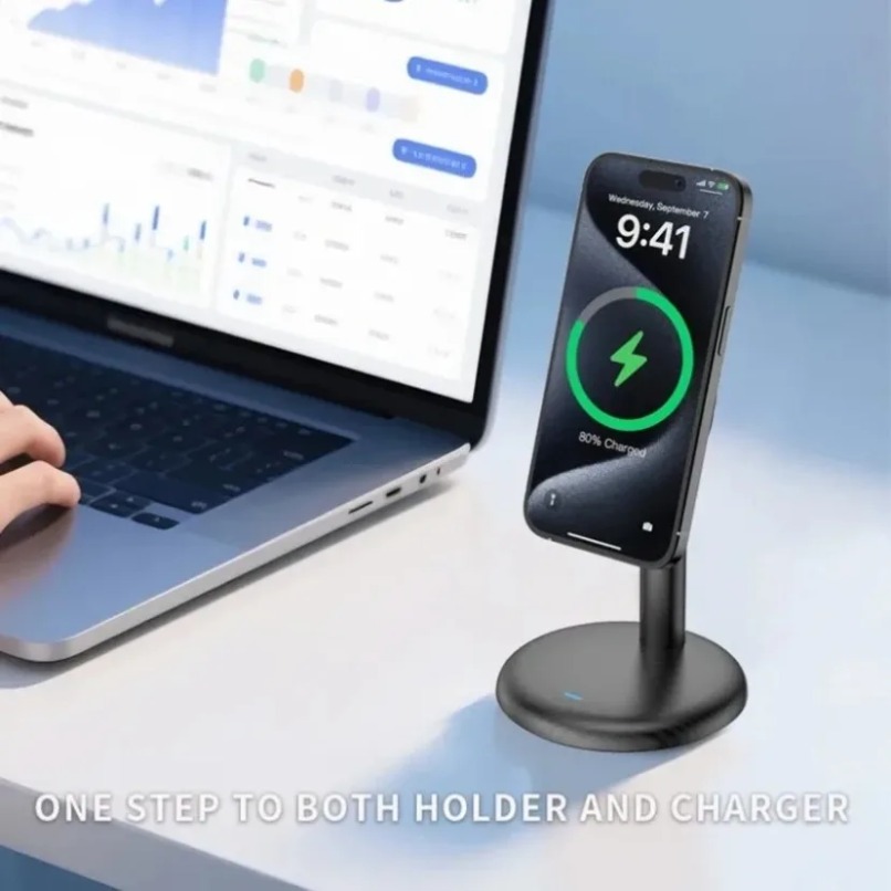 Magnetyczny uchwyt na telefon  – Desk Setup Stand recenzja i cena